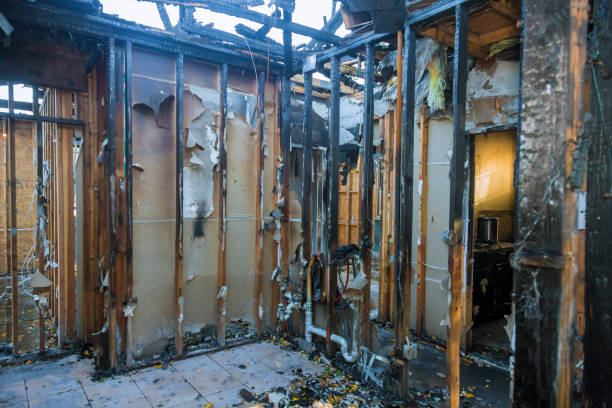Professional Smoke Damage Removal technician working in Hillsborough, NC
